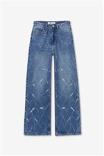 Tiffosi KYLIE - Jeans gamba dritta con stampa