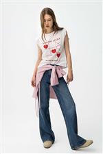 Tiffosi LUNE - T-shirt smanicata con spallina e applicazioni